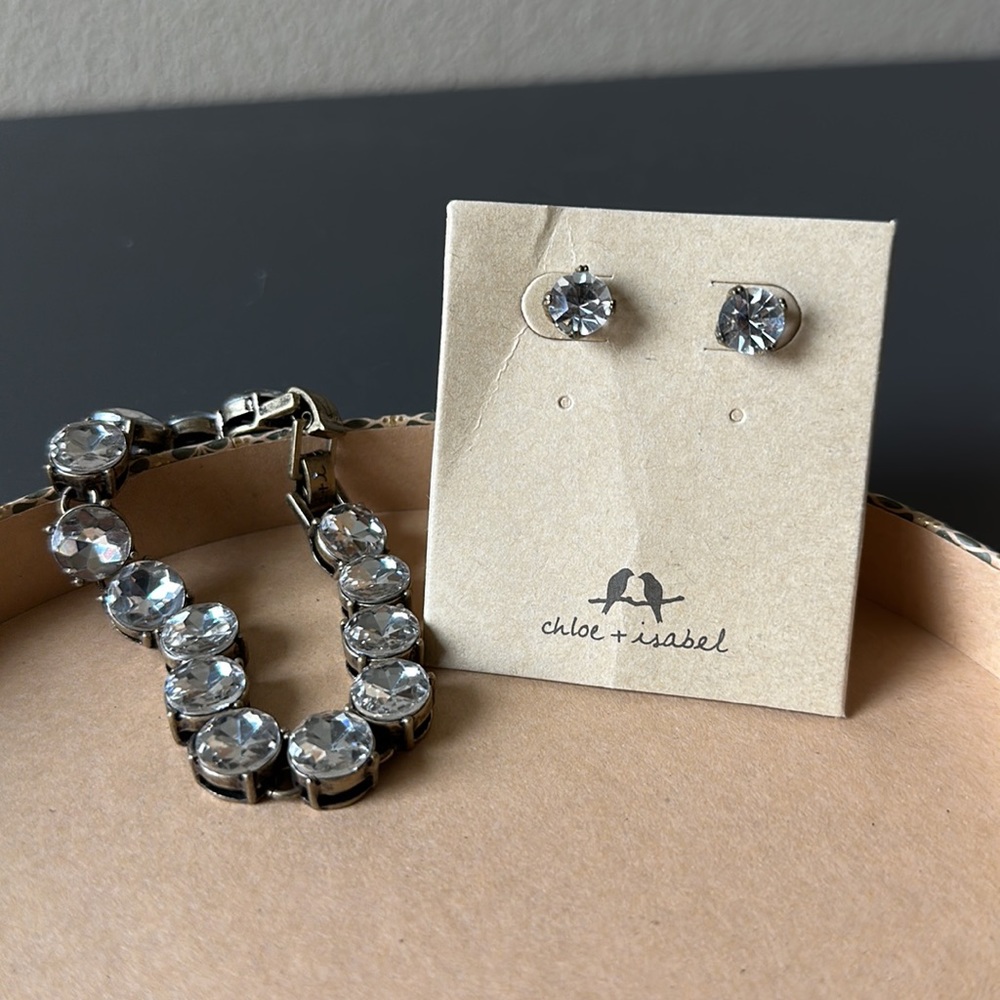 Chloe and Isabel Fashion Earrings and Bracelet